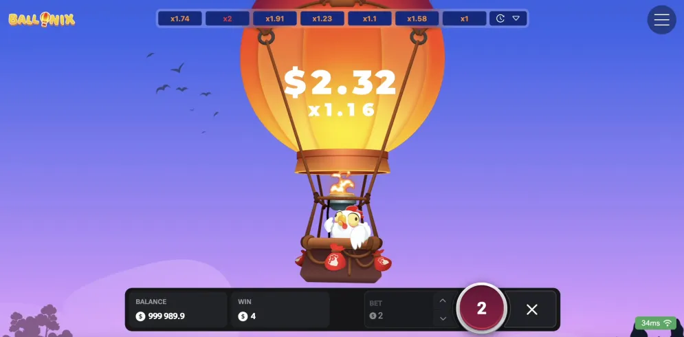 Ballonix demo